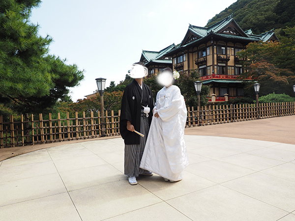 箱根の富士屋ホテルで結婚式ウェディング